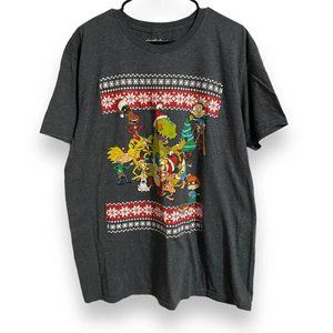 Nickelodeon The Rugrats Christmas T-Shirt Mens Size XL